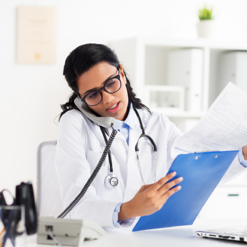 Servicio de orientación médica telefónica